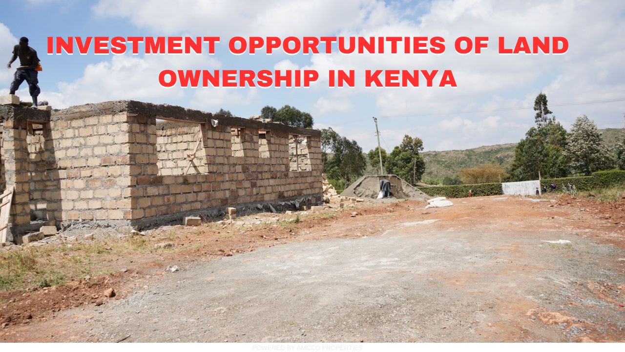 Investment opportunities of land ownership in Kenya